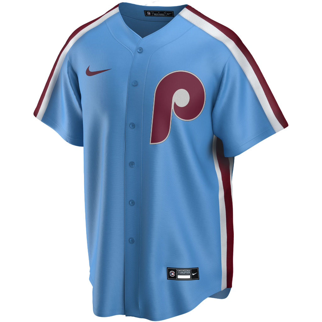 Men s Philadelphia Phillies Bryce Harper Nike Blue Alternate Replica Player Jersey Official Team Jersey Sports Fan Apparel Official NFL Team Jersey