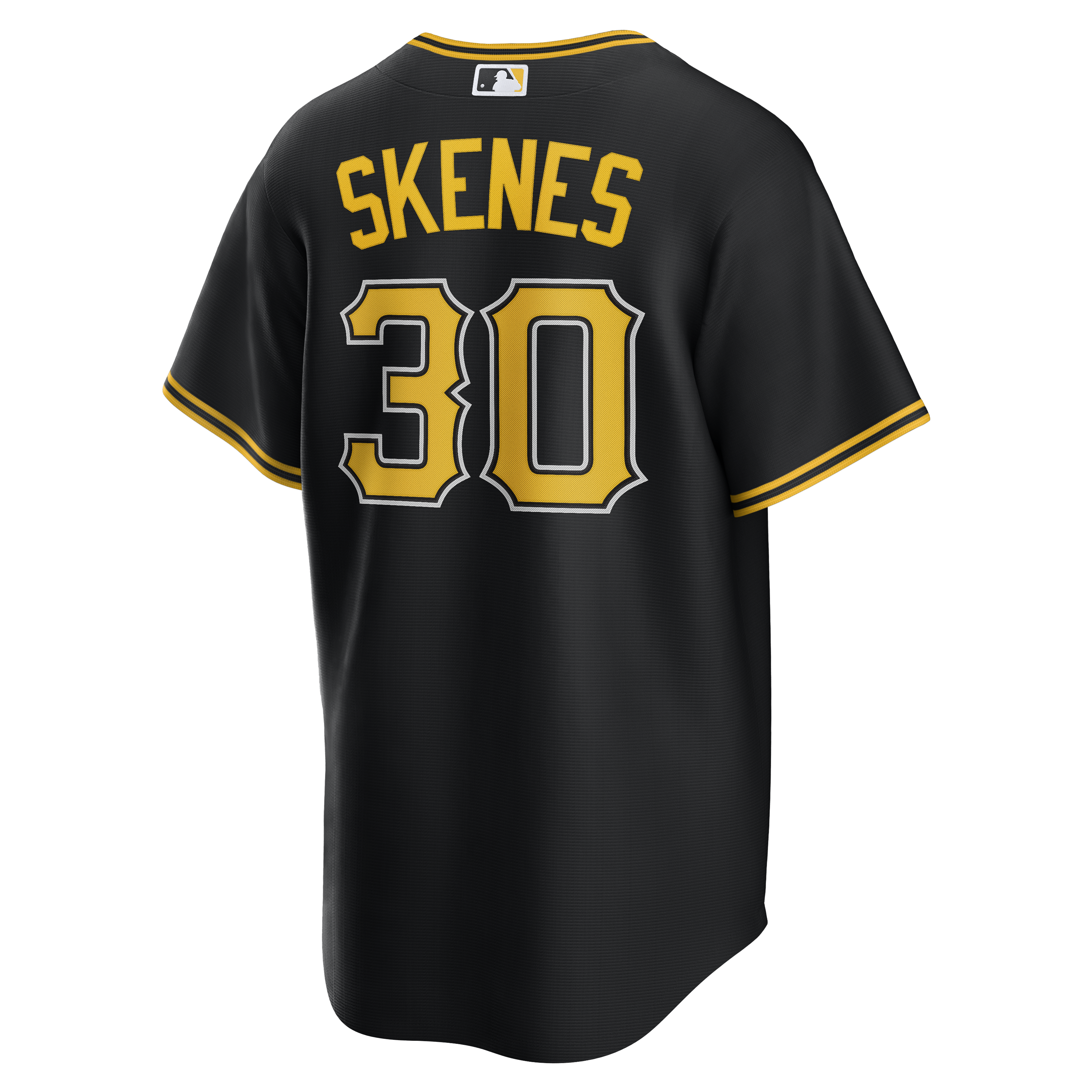 Men s Paul Skenes Pittsburgh Pirates Nike Black Alternate Replica Team Jersey Official Team Jersey Sports Fan Apparel Official NFL Team Jersey