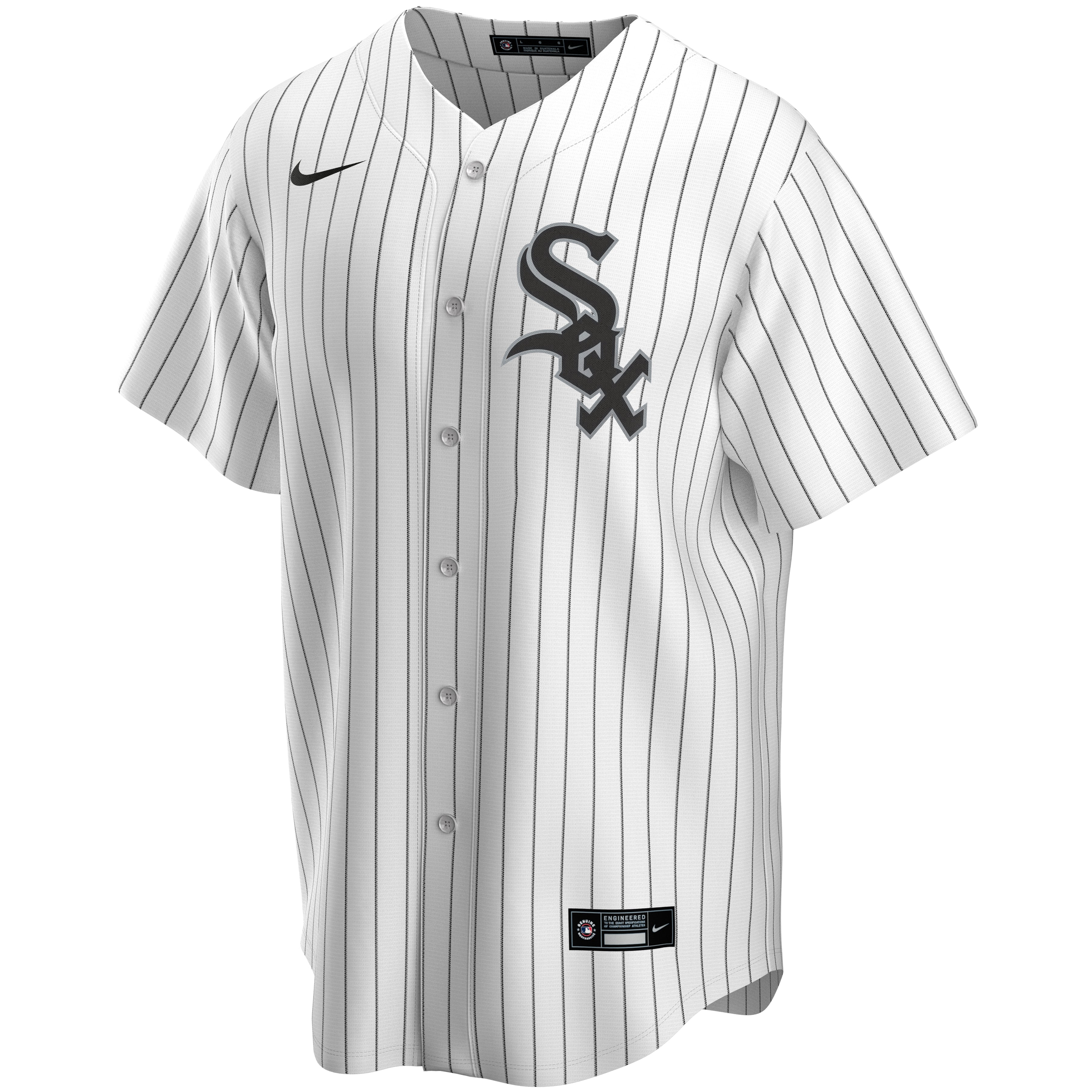 NIKE Men s Yoan Moncada Chicago White Sox White Home Replica Jersey Official Team Jersey Sports Fan Apparel Official NFL Team Jersey Football Fan