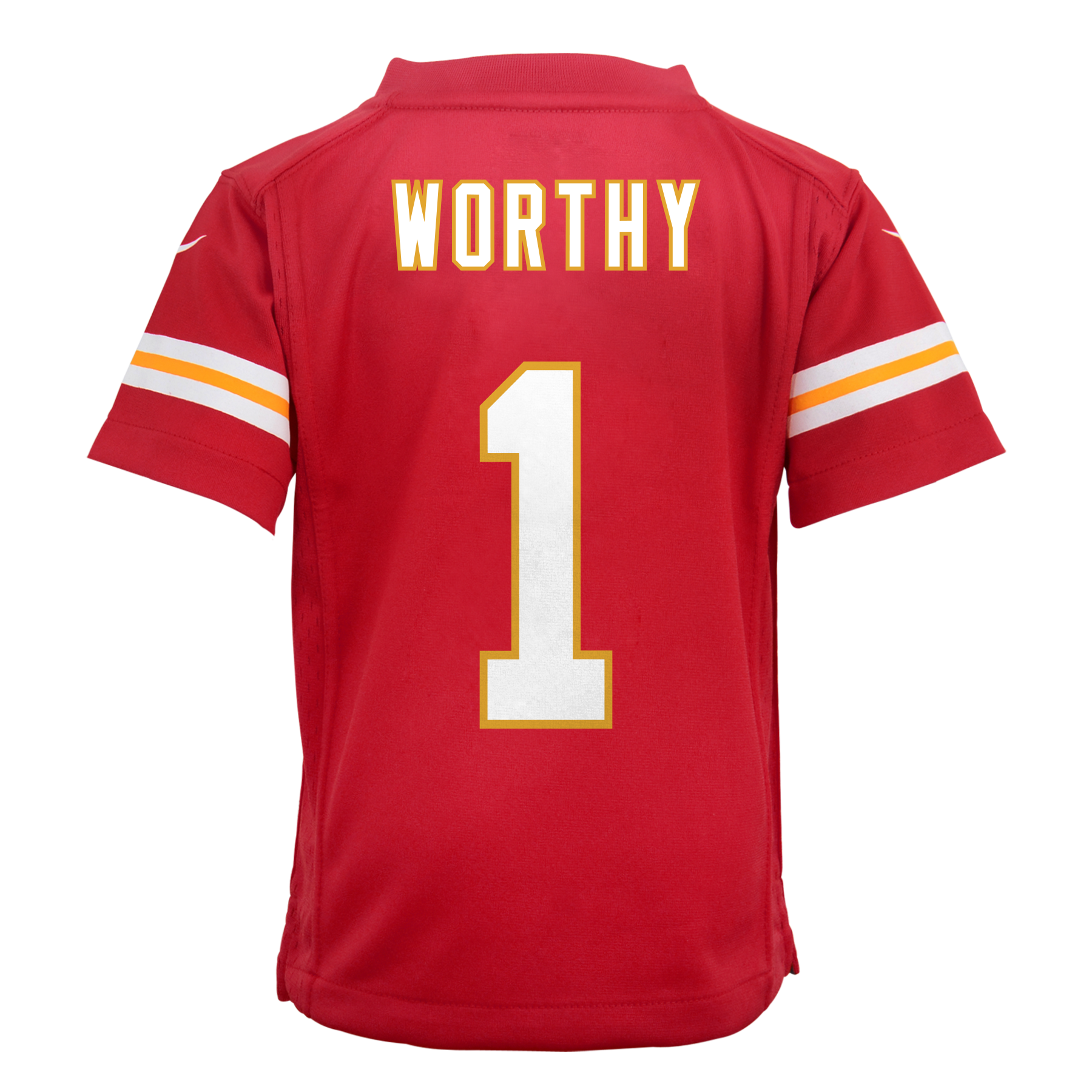 Youth Kansas City Chiefs Xavier Worthy Nike Red Game Jersey