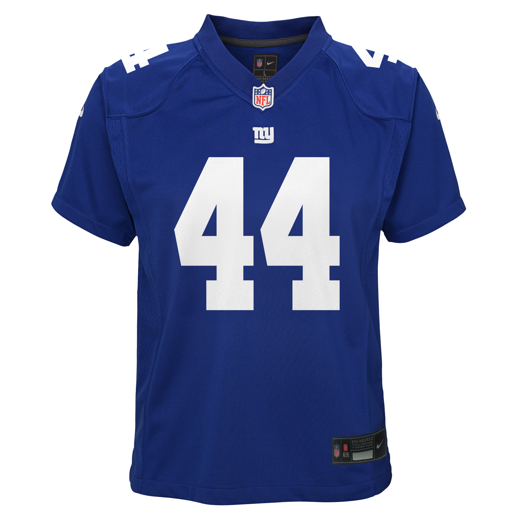 Youth Cam Skattebo New York Giants Home Royal Blue Nike Game Jersey
