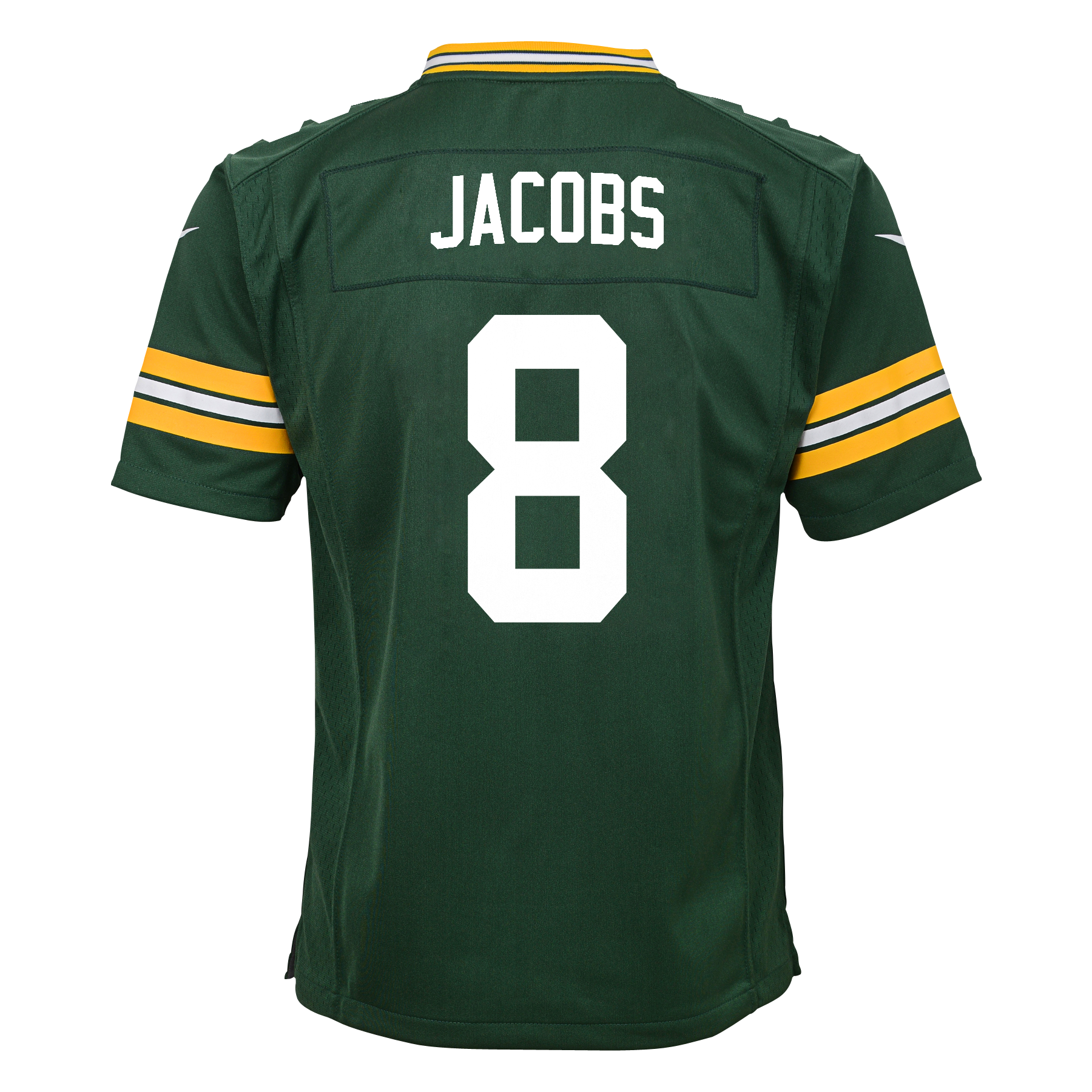 Youth Green Bay Packers Josh Jacobs Nike Green Game Jersey