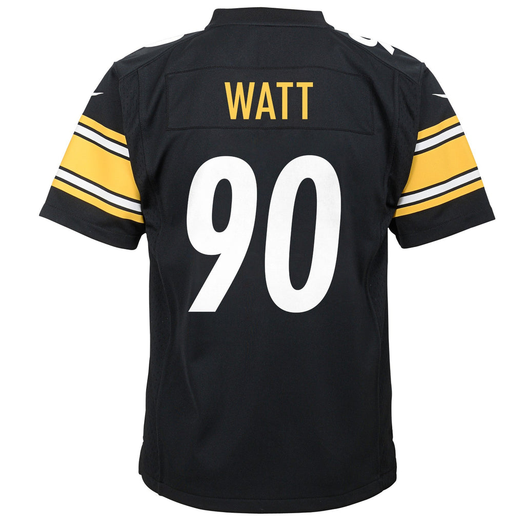 Youth T.J. Watt Pittsburgh Steelers Nike Black Game Jersey