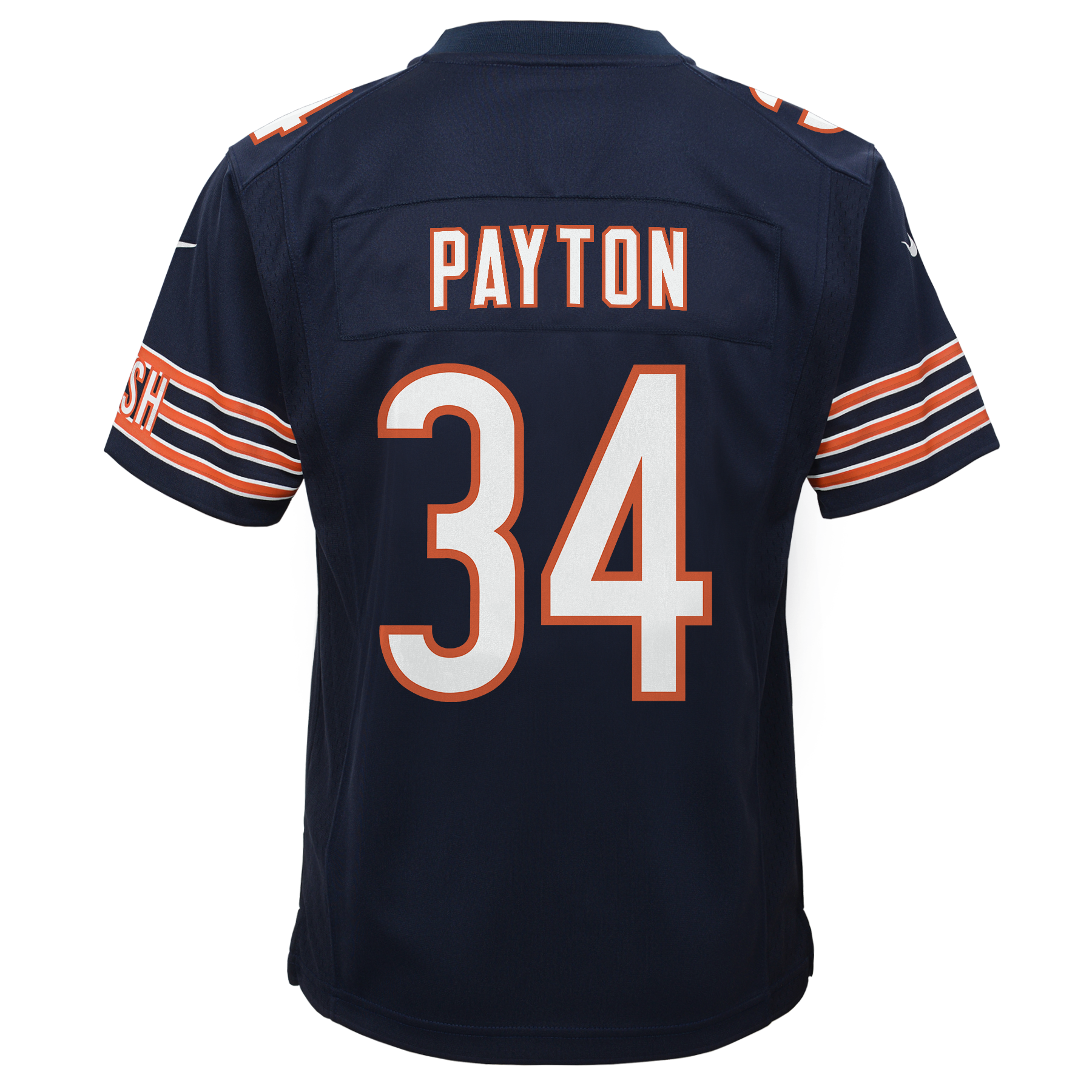 Youth Chicago Bears Walter Payton Nike Navy Game Jersey