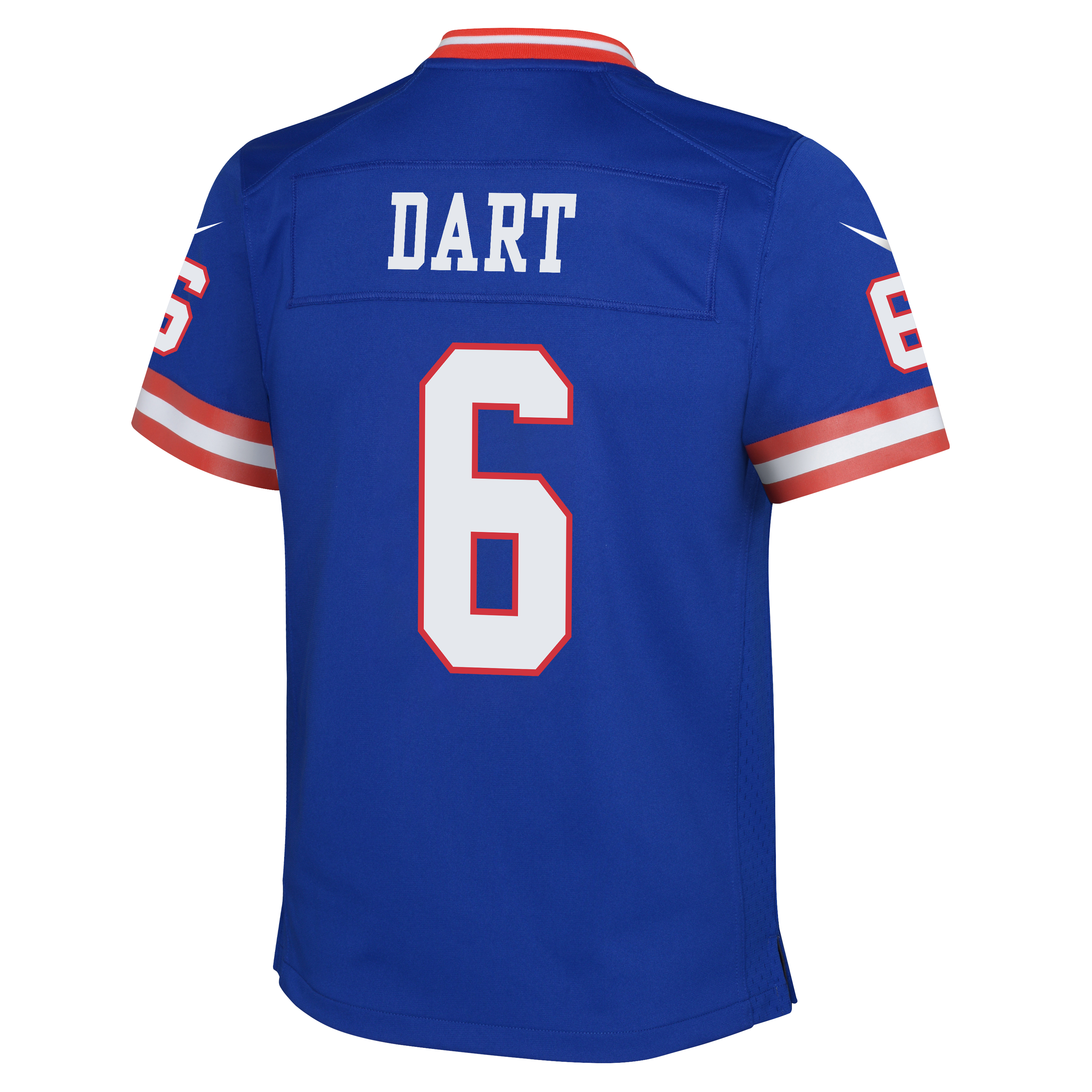 Youth Jaxon Dart New York Giants Alternate Red/Blue Nike Game Jersey
