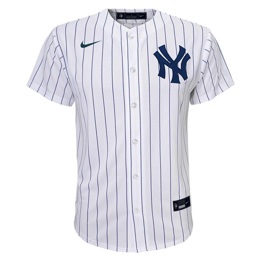 Youth Derek Jeter New York Yankees White Home Game Replica Player Jersey Official Team Jersey Sports Fan Apparel Official NFL Team Jersey Football