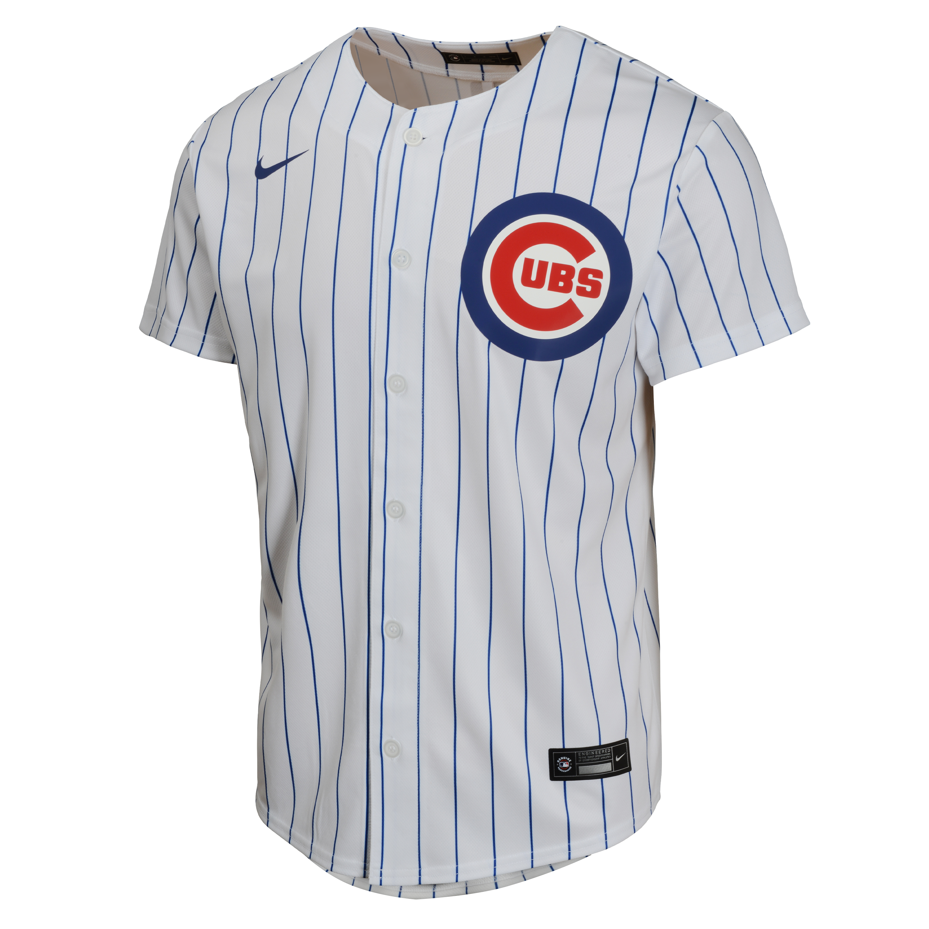 NIKE Youth Kyle Tucker Chicago Cubs White Home Replica Sublimated Twill Jersey Official Team Jersey Sports Fan Apparel Official NFL Team Jersey