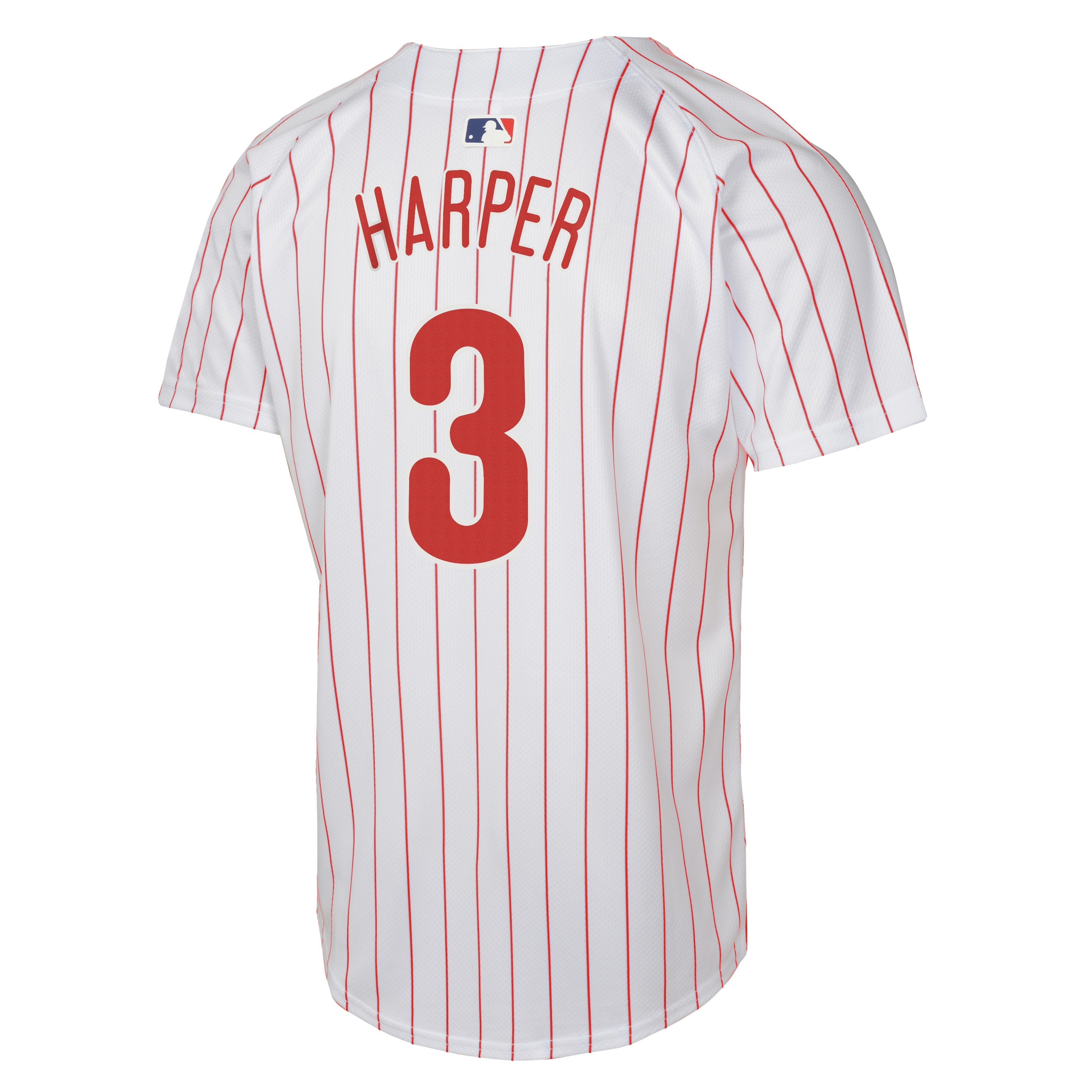 Youth Bryce Harper Philadelphia Phillies NIKE White Home Game Replica Jersey Official Team Jersey Sports Fan Apparel Official NFL Team Jersey