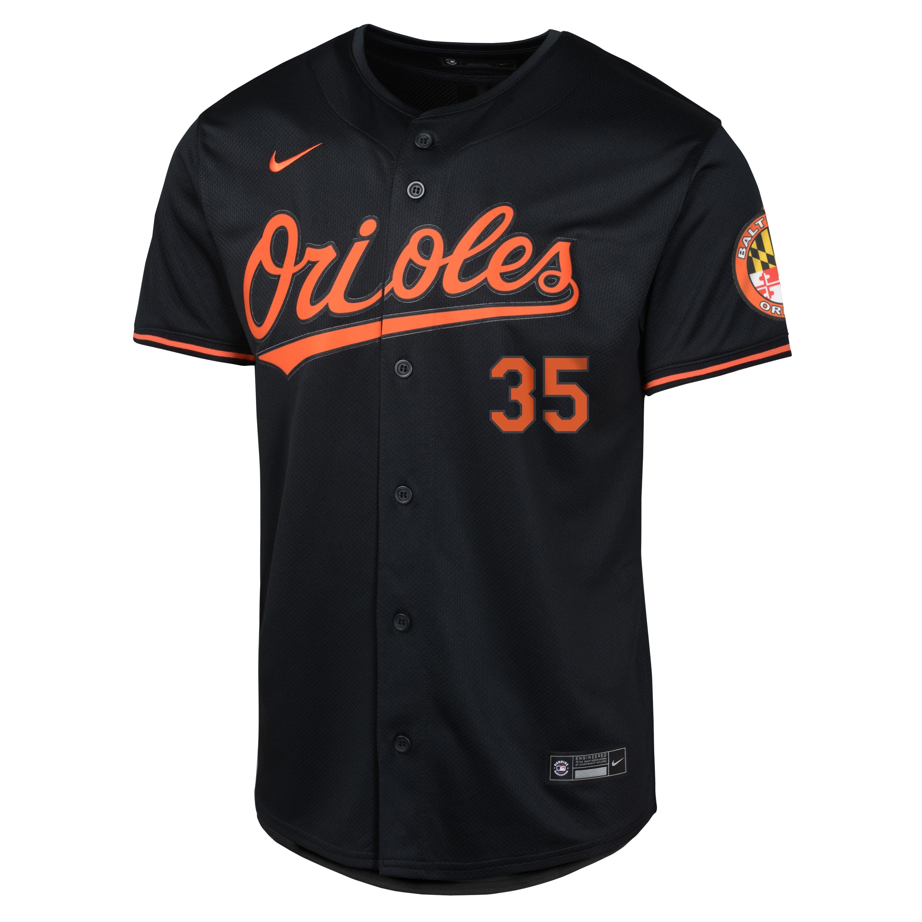 Youth Adley Rutschman NIKE Black Alternate Limited Replica Jersey Official Team Jersey Sports Fan Apparel Official NFL Team Jersey Football Fan