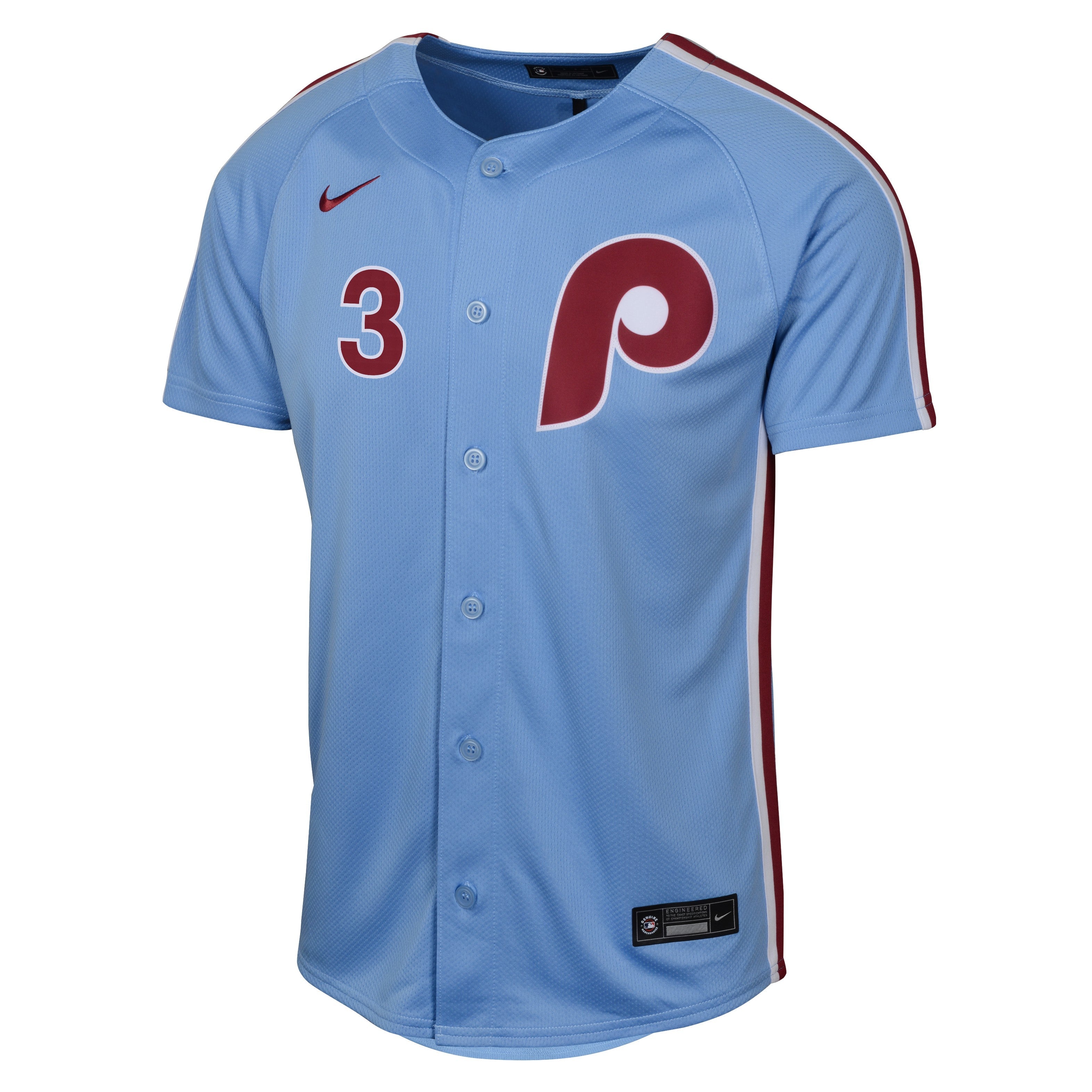 Youth Bryce Harper Philadelphia Phillies NIKE Blue Alternate Limited Replica Jersey Official Team Jersey Sports Fan Apparel Official NFL Team Jersey