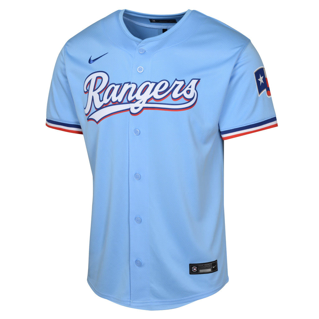 Youth Corey Seager Texas Rangers NIKE Blue Alternate Limited Replica Jersey Official Team Jersey Sports Fan Apparel Official NFL Team Jersey Football