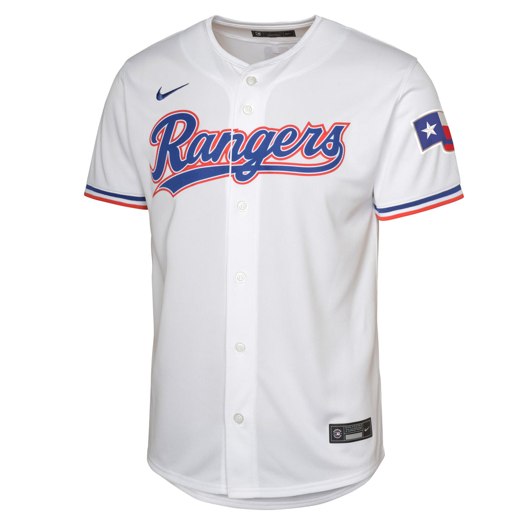 Youth Cory Seager Texas Rangers NIKE White Home Limited Replica Jersey Official Team Jersey Sports Fan Apparel Official NFL Team Jersey Football Fan