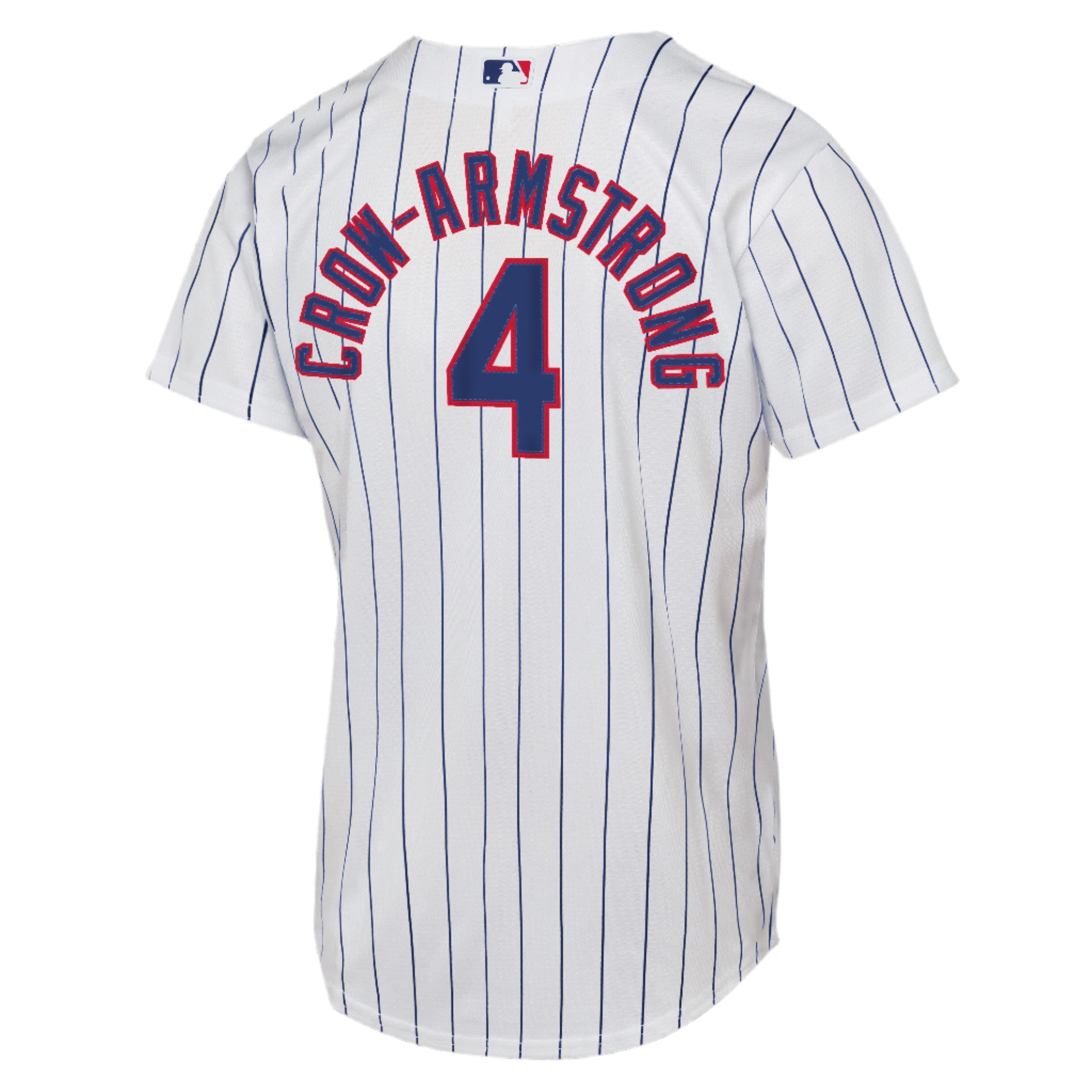 Youth Nike Pete Crow-Armstrong 4 Chicago Cubs White Home Baseline Replica Jersey Official Team Jersey Sports Fan Apparel Official NFL Team Jersey