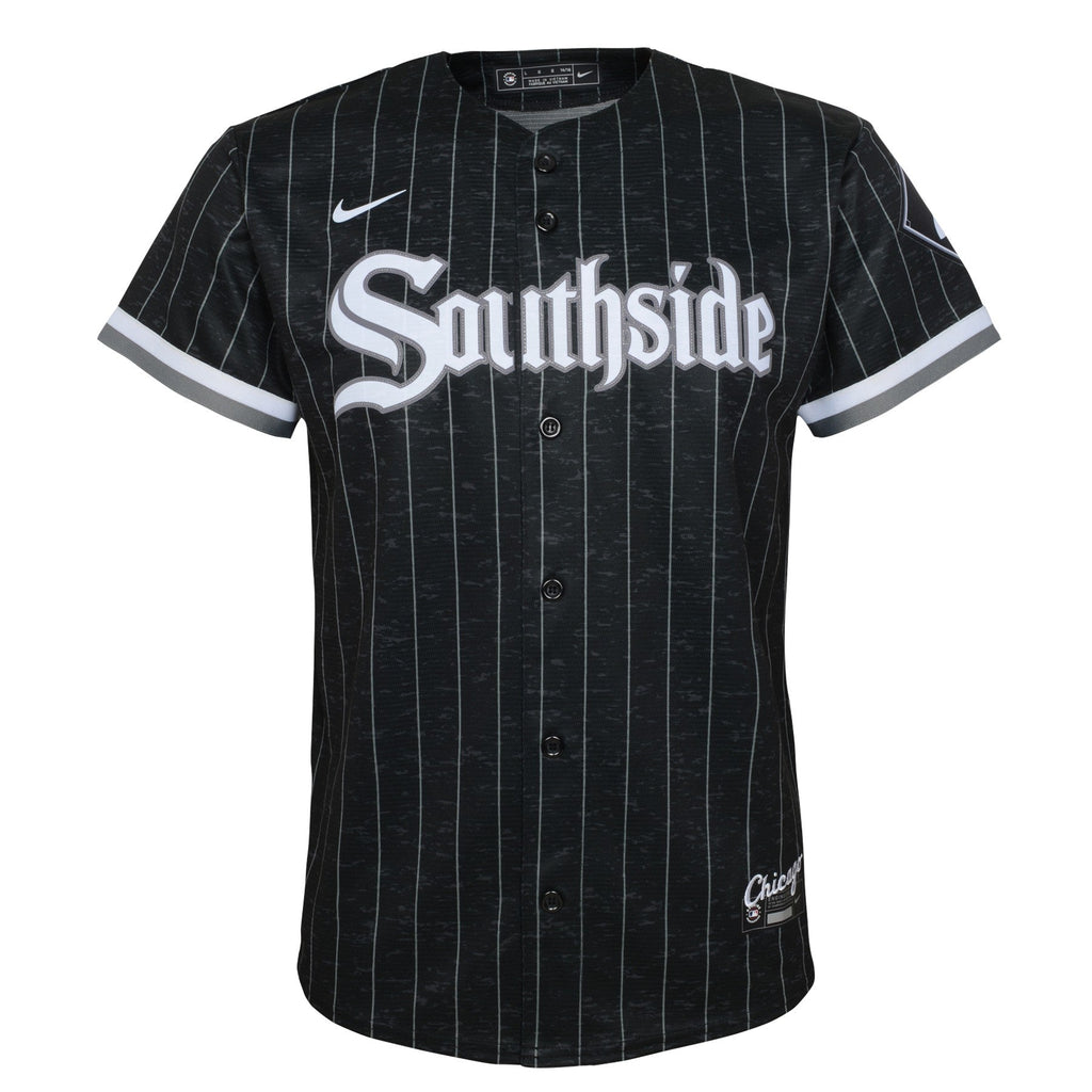 Youth Chicago White Sox Nike Black City Connect Replica Jersey Official Team Jersey Sports Fan Apparel Official NFL Team Jersey Football Fan Apparel