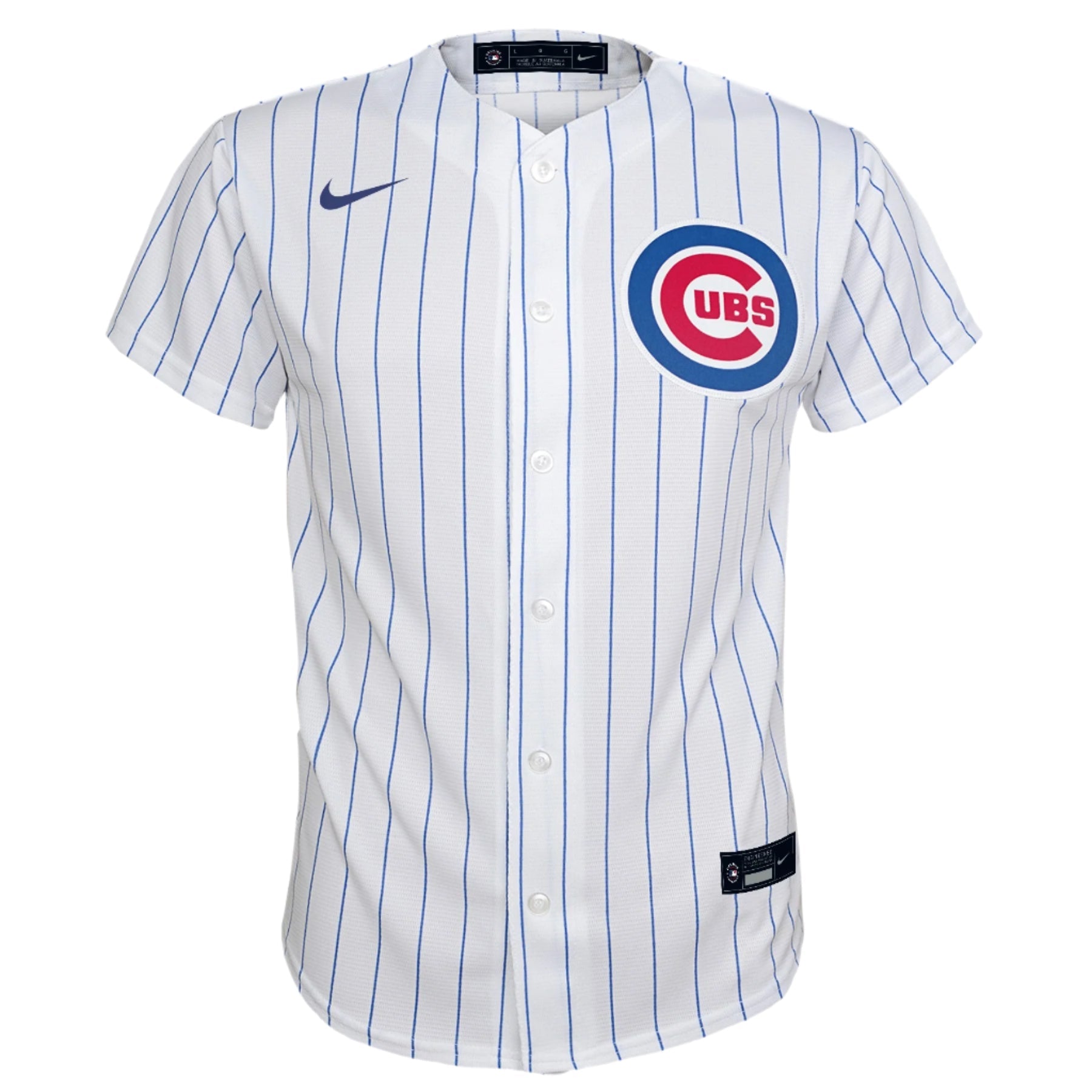 NIKE Youth Seiya Suzuki Chicago Cubs White Home Game Replica Jersey Official Team Jersey Sports Fan Apparel Official NFL Team Jersey Football Fan