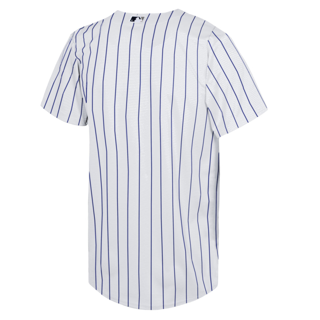 Youth New York Yankees White Home Game Blank Nike Replica Jersey Official Team Jersey Sports Fan Apparel Official NFL Team Jersey Football Fan Apparel