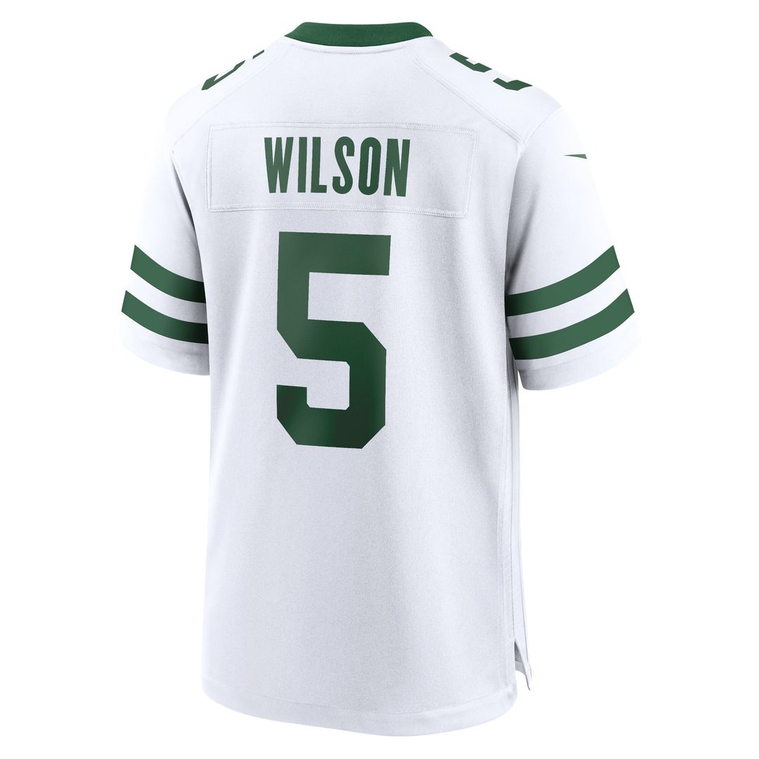 Garrett Wilson New York Jets Nike Alternate Game Jersey - Legacy Black