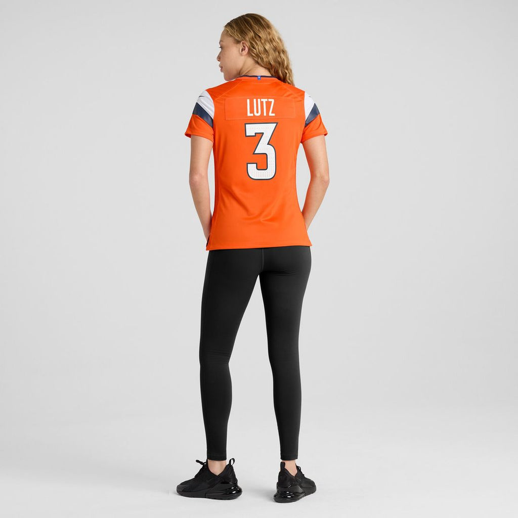 Wil Lutz Denver Broncos Nike Women's Team Game Jersey -  Orange