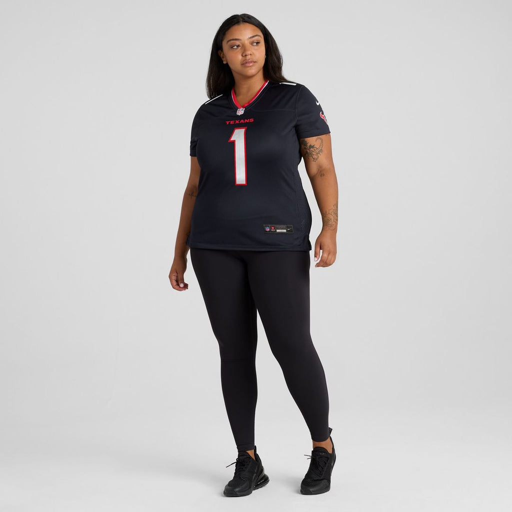 Houston Texans Nike Women's #1 Mom Game Jersey - Navy