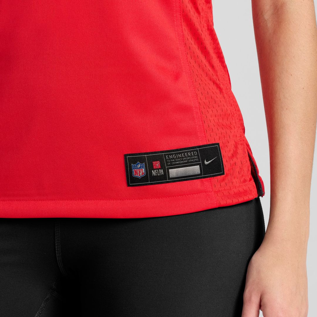 Nazeeh Johnson Kansas City Chiefs Nike Women's Game Player Jersey - Red