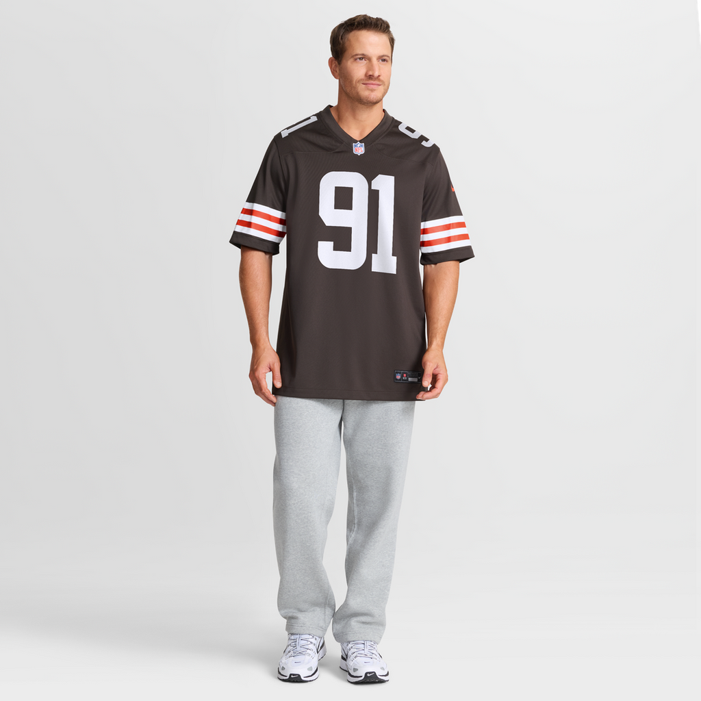 Alex Wright Cleveland Browns Nike Team Game Jersey -  Brown