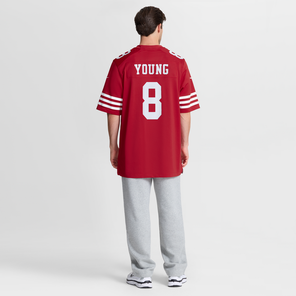 Steve Young San Francisco 49ers Nike Retired Player Game Jersey - Scarlet