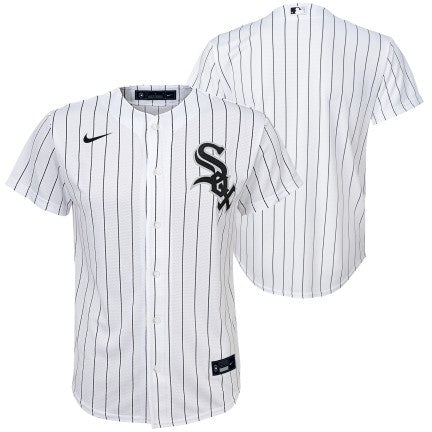 Youth Chicago White Sox Personalized Nike White Home Replica Team Jersey Official Team Jersey Sports Fan Apparel Official NFL Team Jersey Football
