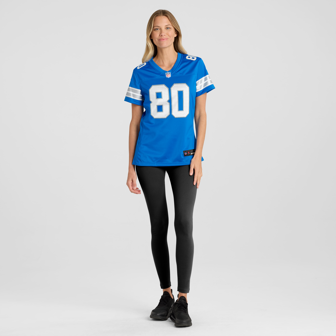Malik Cunningham Detroit Lions Nike Women's Team Game Jersey -  Blue