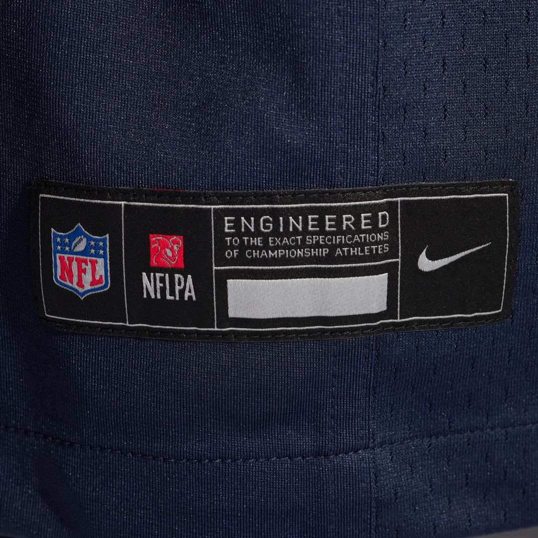 Dillon Thieneman Chicago Bears Nike 2026 NFL Draft First Round Pick No. 25 Team Game Jersey - Navy