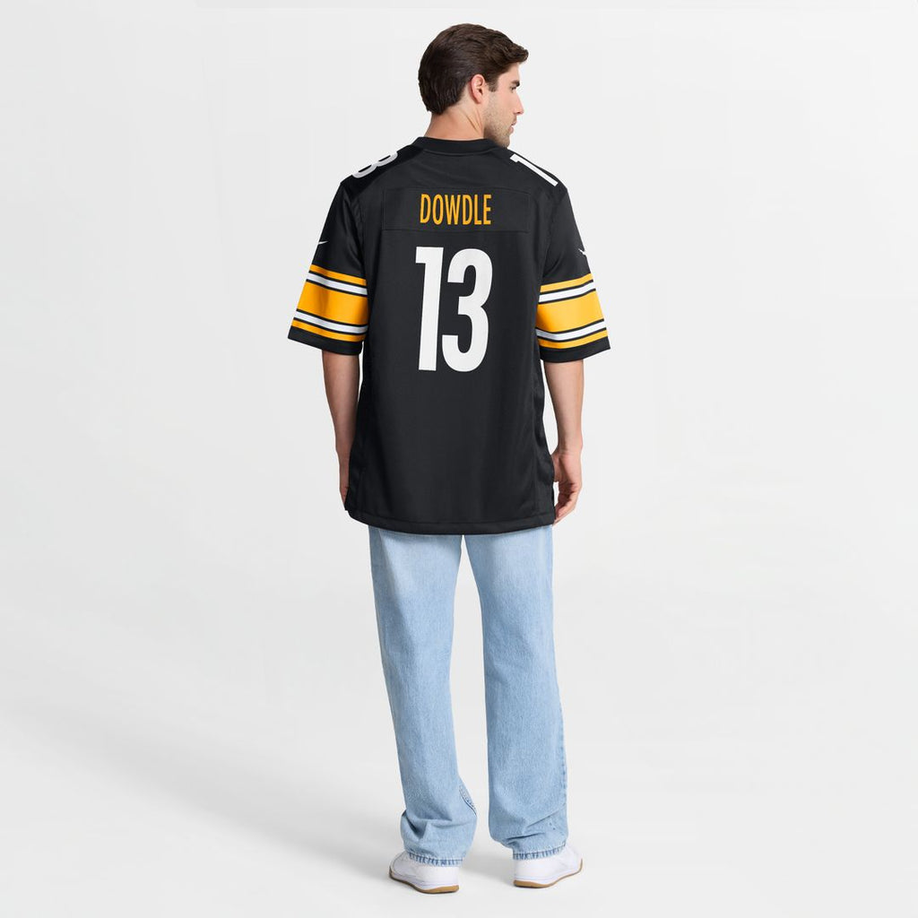 Rico Dowdle Pittsburgh Steelers Nike Game Jersey - Black