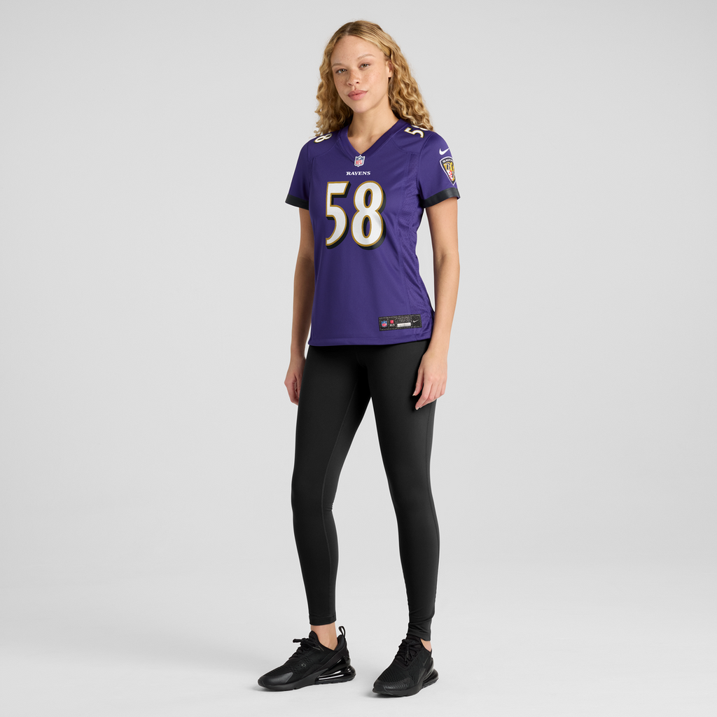 Taven Bryan Baltimore Ravens Nike Women's Team Game Jersey -  Purple
