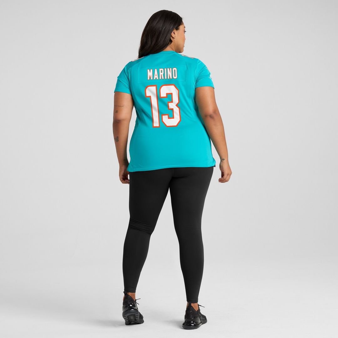 Dan Marino Miami Dolphins Nike Women's Game Retired Player Jersey - Aqua