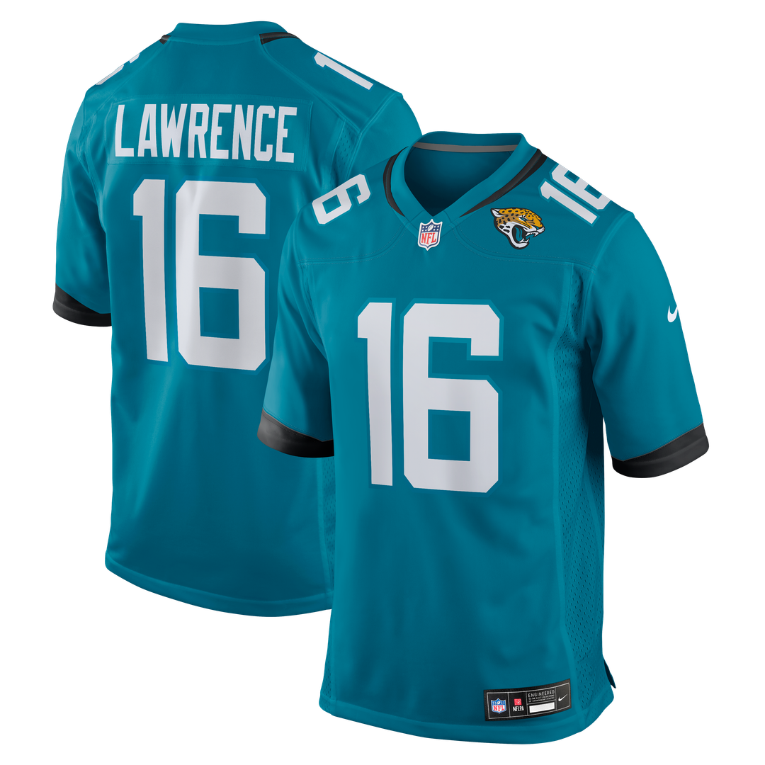 Trevor Lawrence Jacksonville Jaguars Nike Game Jersey - Teal