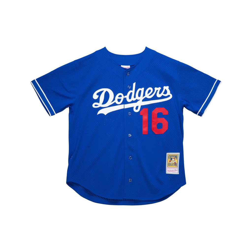 Men s Los Angeles Dodgers Hideo Nomo Mitchell And Ness Royal Cooperstown Collection Mesh Batting Practice Jersey Official Team Jersey Sports Fan