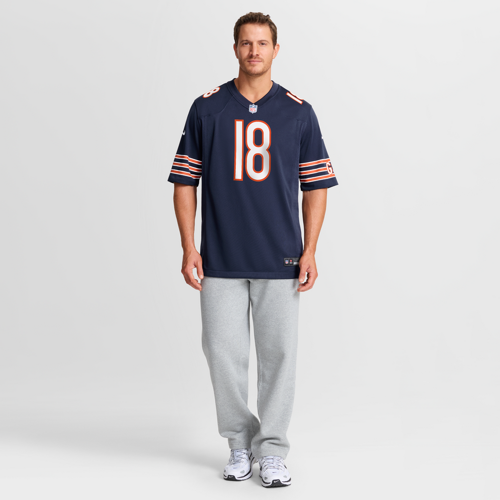 Caleb Williams Chicago Bears Nike Alternate  Player Game Jersey - Orange