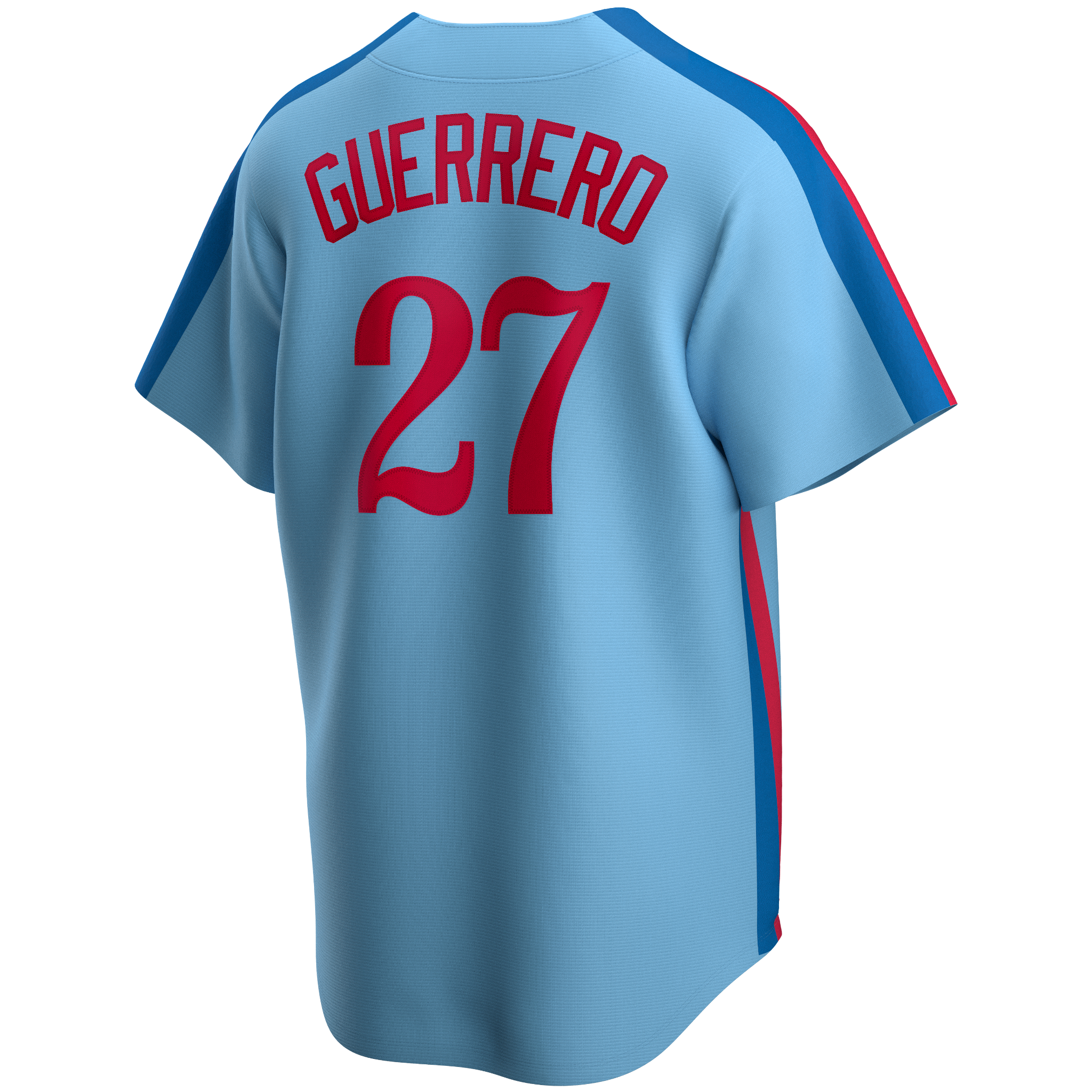 Men s Montreal Expos Vladimir Guerrero Nike Light Blue Road Cooperstown Collection Team Jersey Official Team Jersey Sports Fan Apparel Official NFL