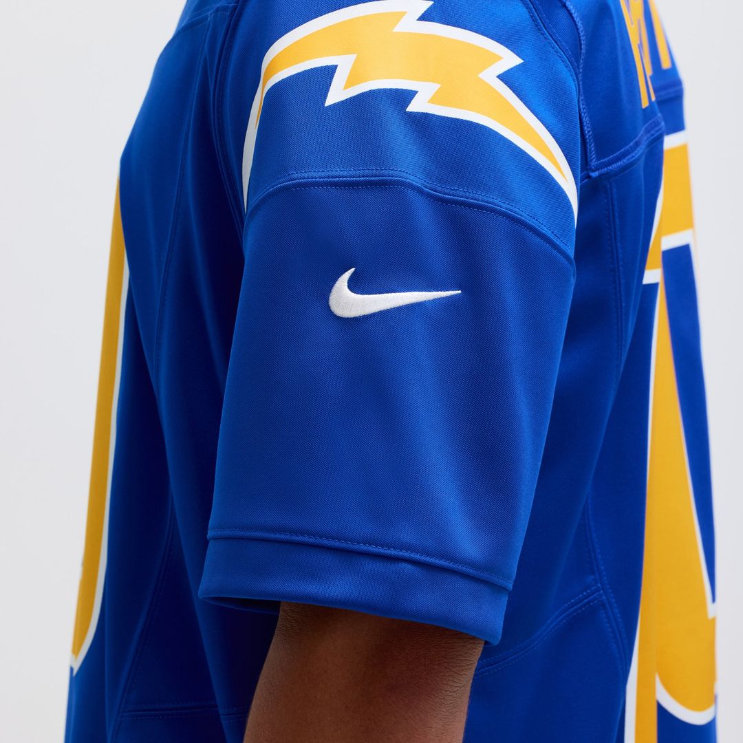 Justin Herbert Los Angeles Chargers Nike Vapor F.U.S.E. Limited Jersey - Powder Blue