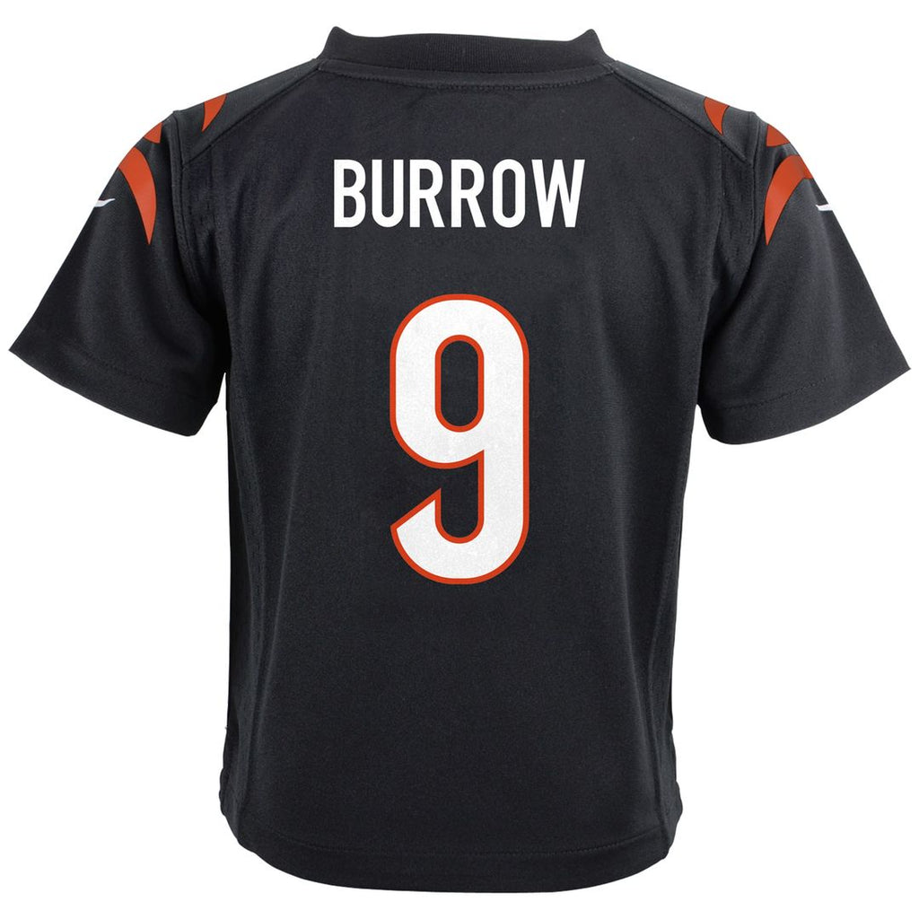 Joe Burrow Cincinnati Bengals Nike Infant Team  Player Game Jersey - Black