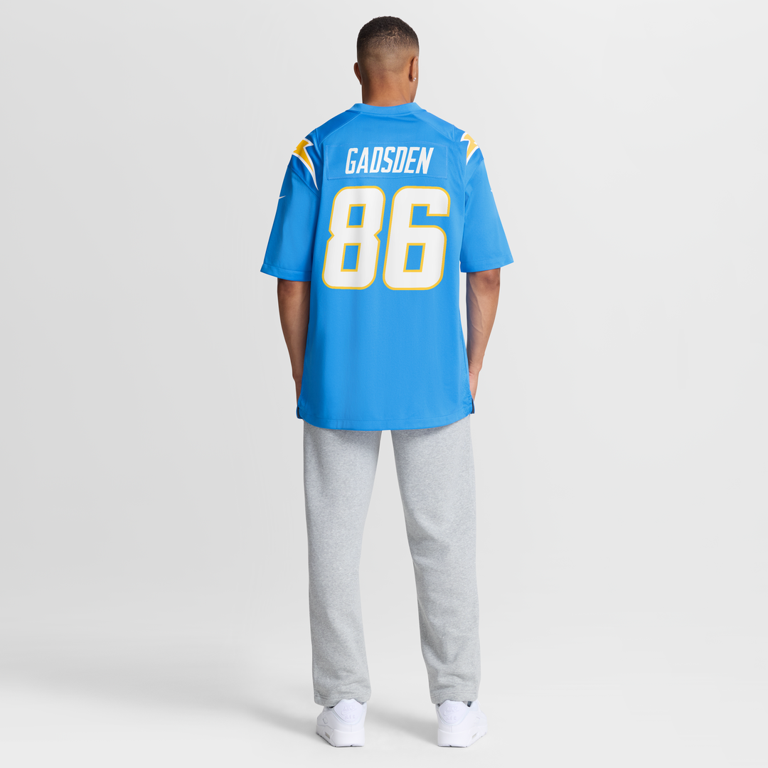 Oronde Gadsden Los Angeles Chargers Nike Team Game Jersey -  Powder Blue