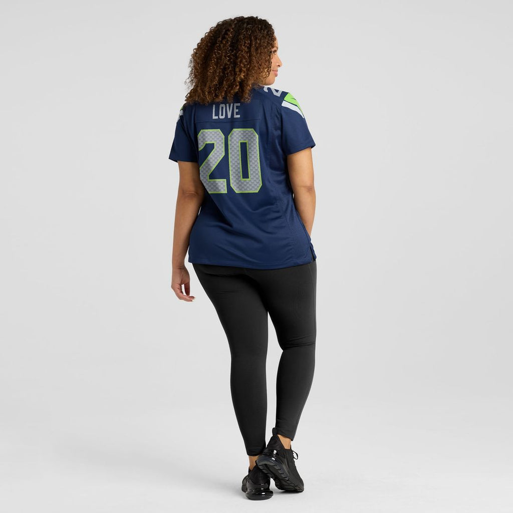 Julian Love Seattle Seahawks Nike Women's Throwback Player Game Jersey - Royal