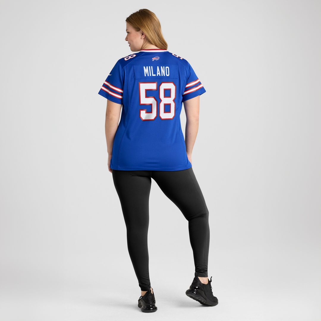 Matt Milano Buffalo Bills Nike Women's Game Jersey - Royal
