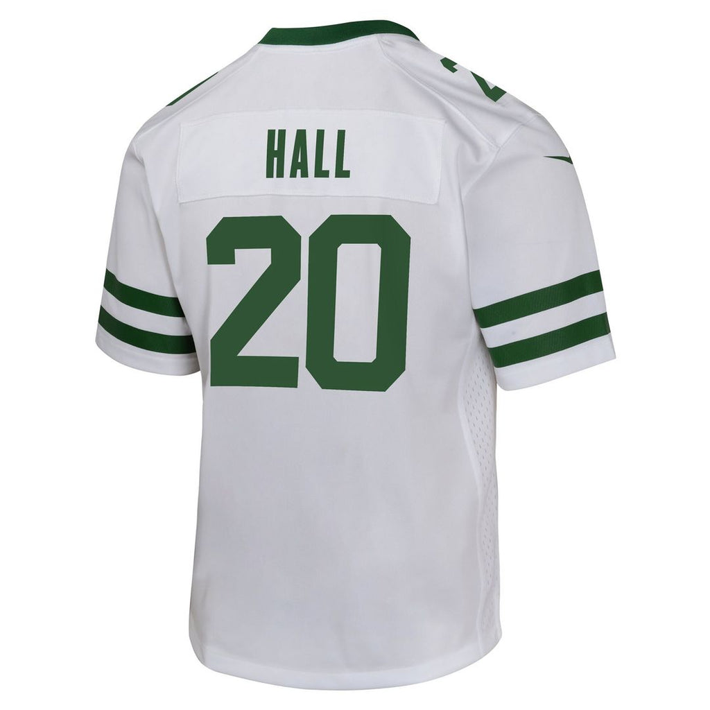Breece Hall New York Jets Nike Youth Game Jersey - Black
