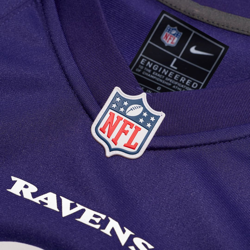 Jay Higgins IV Baltimore Ravens Nike Team Game Jersey -  Purple