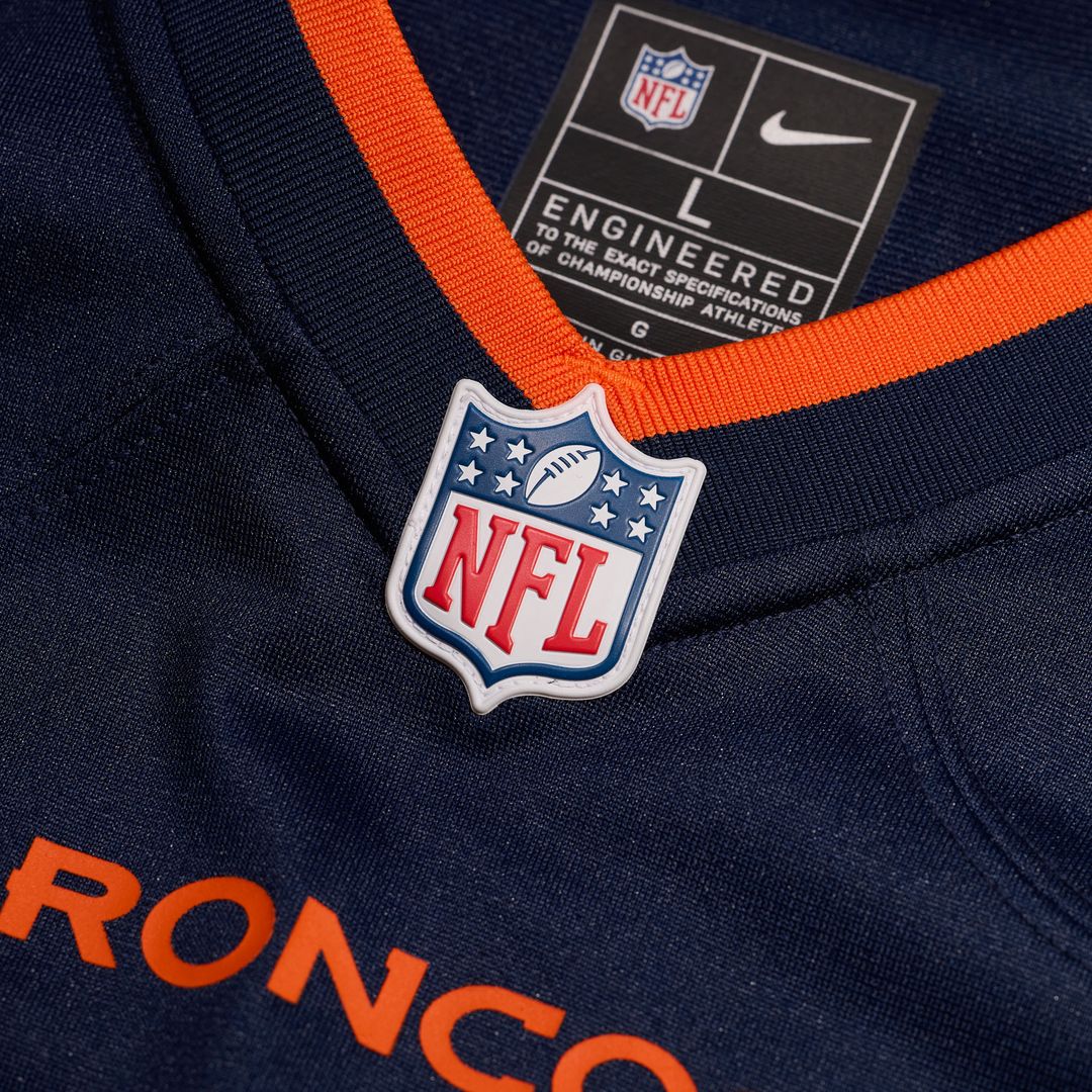 Bo Nix Denver Broncos Nike  Player Game Jersey - Orange