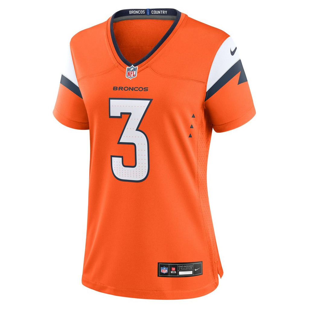 Wil Lutz Denver Broncos Nike Women's Team Game Jersey -  Orange