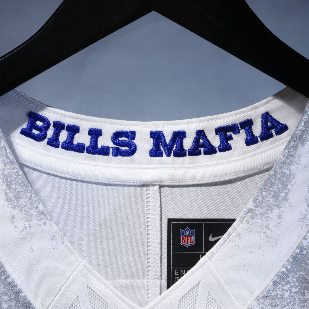 Dawson Knox Buffalo Bills Nike 2025 Rivalries Collection Stitched Limited Jersey - White