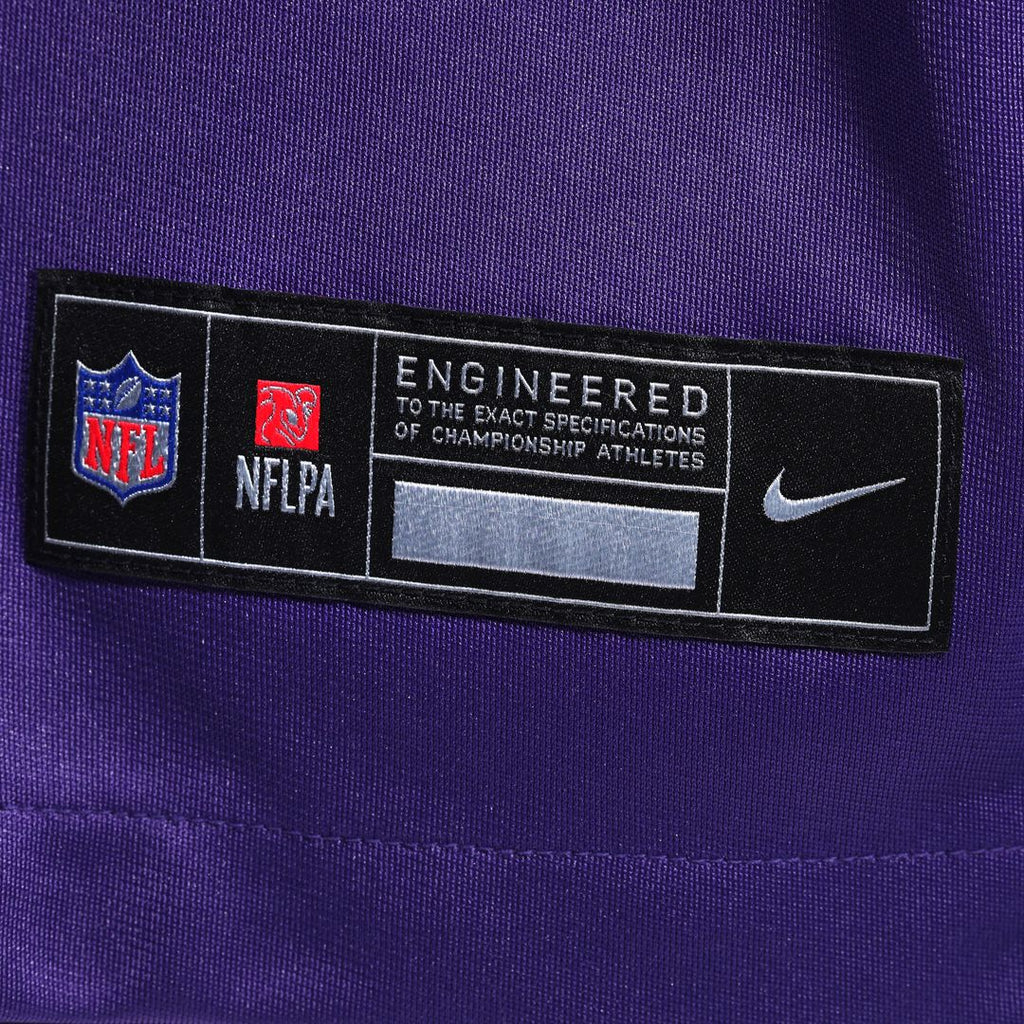 Dallas Turner Minnesota Vikings Nike  Player Game Jersey - Purple