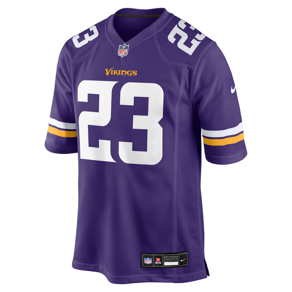 James Pierre Minnesota Vikings Nike Team Game Jersey -  Purple