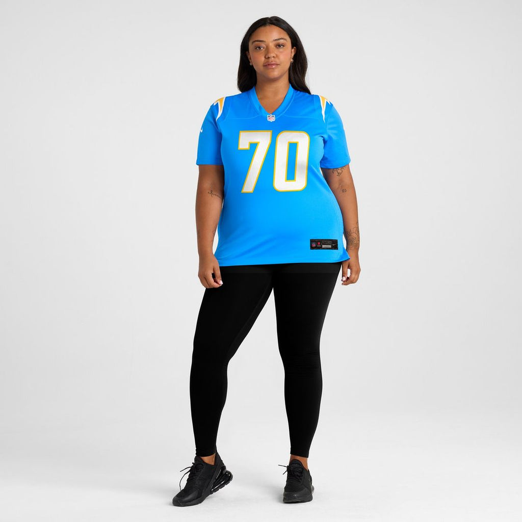 Rashawn Slater Los Angeles Chargers Nike Women's Game Jersey - Powder Blue