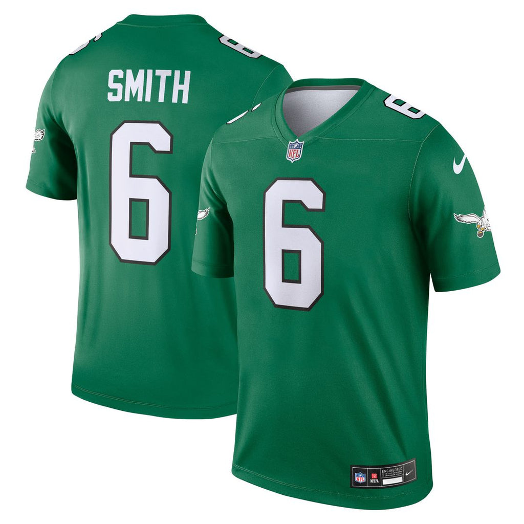 DeVonta Smith Philadelphia Eagles Nike Legend Player Performance Top - Kelly Green